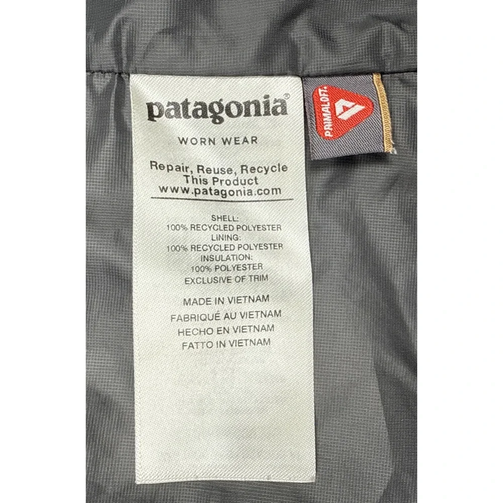 Patagonia Nano Puff Vest Mens S Gray PrimaLoft Insulated Outdoor 84242 - Picture 10 of 11